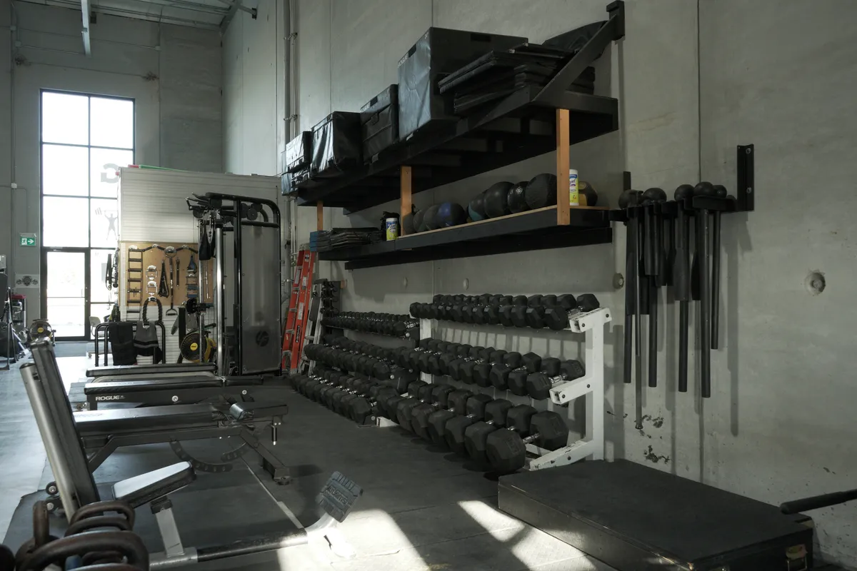 Inside Joe's Garage Gym